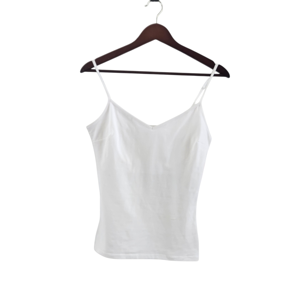 Yummie Tummie White Wendie Adjustable Straps Shaping Tank Top YT1-100 Size M